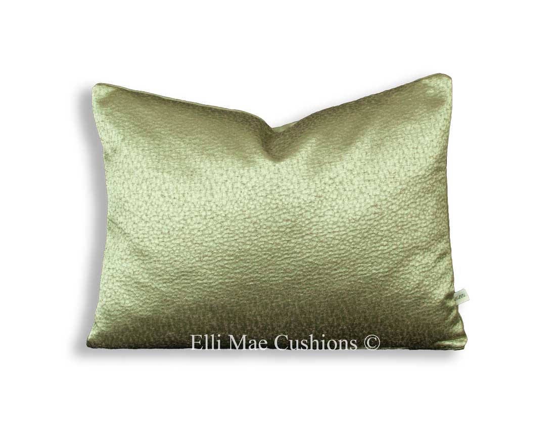 Sahco Dumas Luxury Designer Gold Textured Satin Cushion Pillow Cover