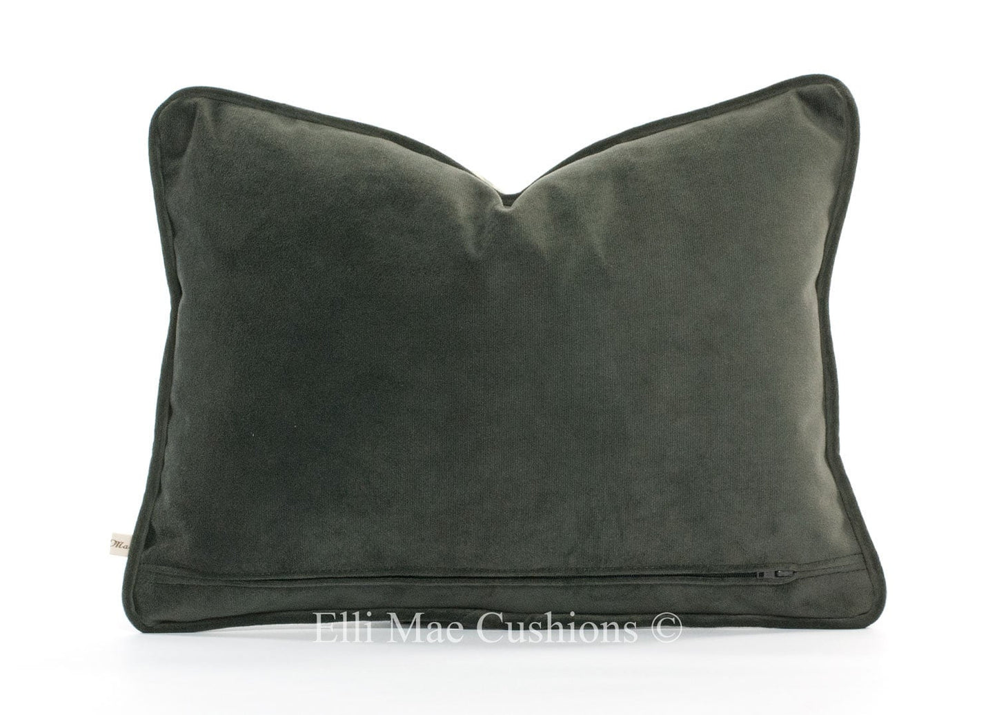 William Morris Montreal Velvet Luxury Designer Grey Cushion Pillow Cover