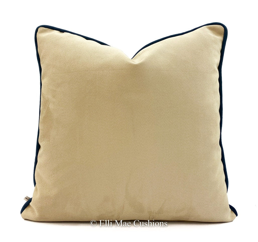 William Morris Luxury Designer Acanthus Velvet Vintage Blue Green Cushion Pillow Cover