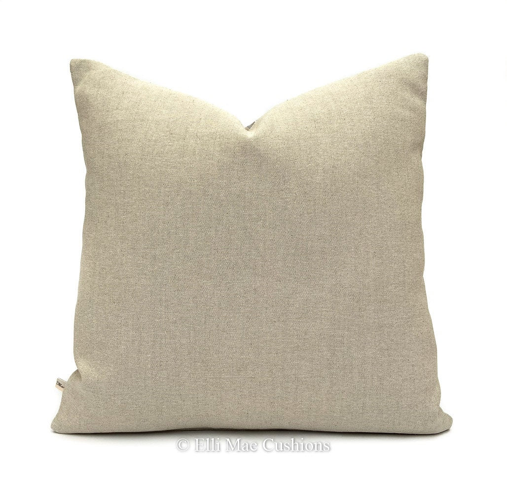 Luxury Designer Aztec Fabric Beige Grey Cream Cushion Pillow Cover
