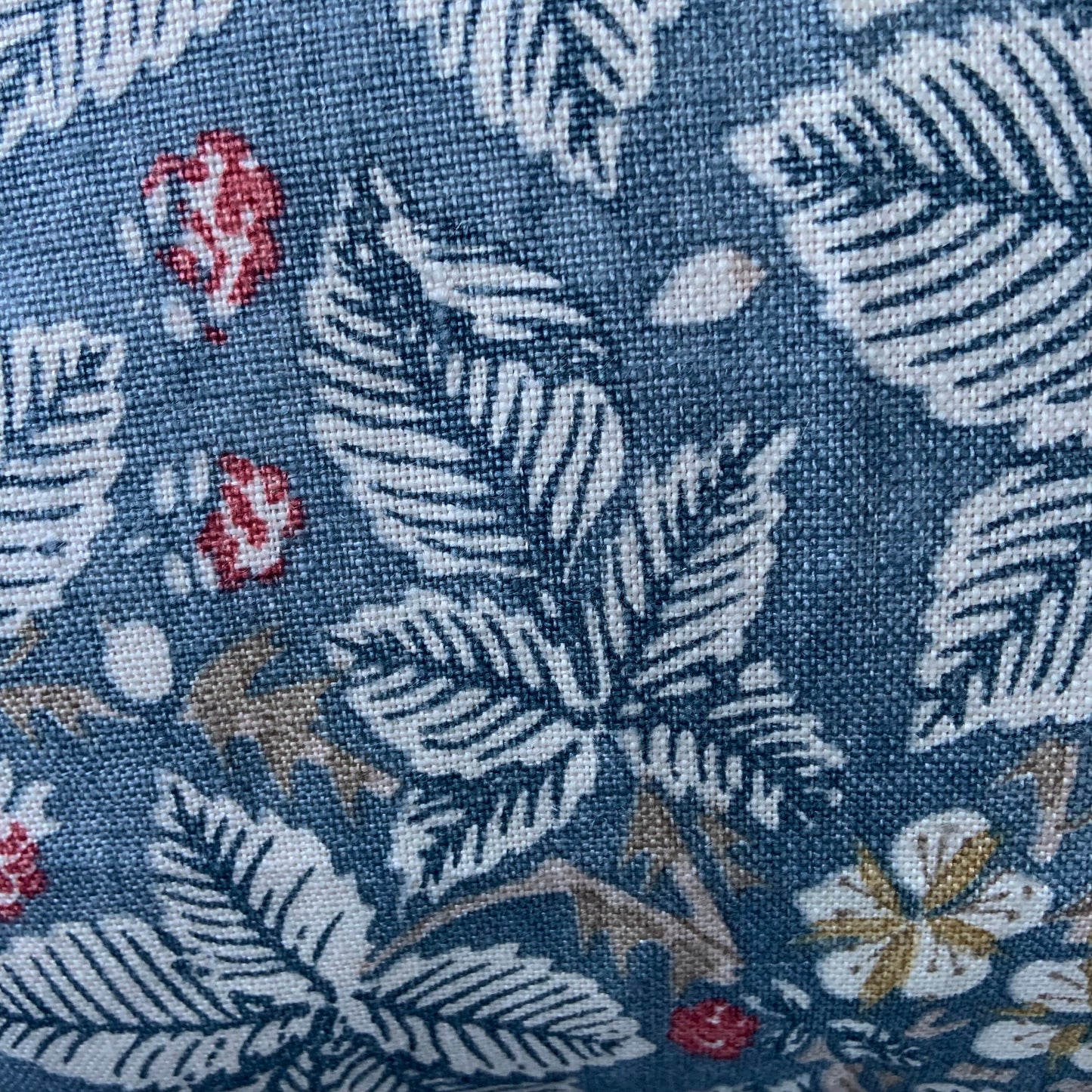 William Morris Luxury Designer Bramble Red Blue Vintage Cushion Pillow Sofa Cover