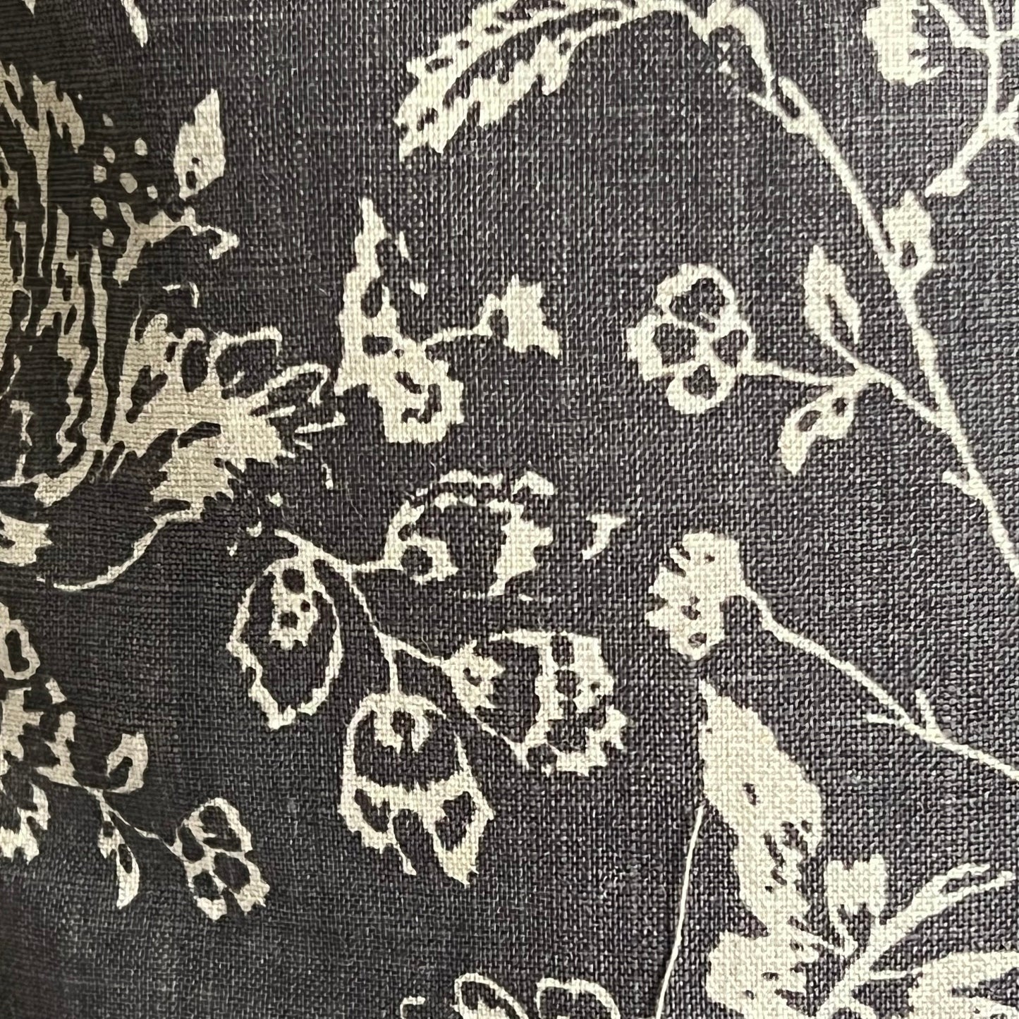 Cabbages and Roses French Toile Charcoal Vintage Shabby Chic Cushion Cover