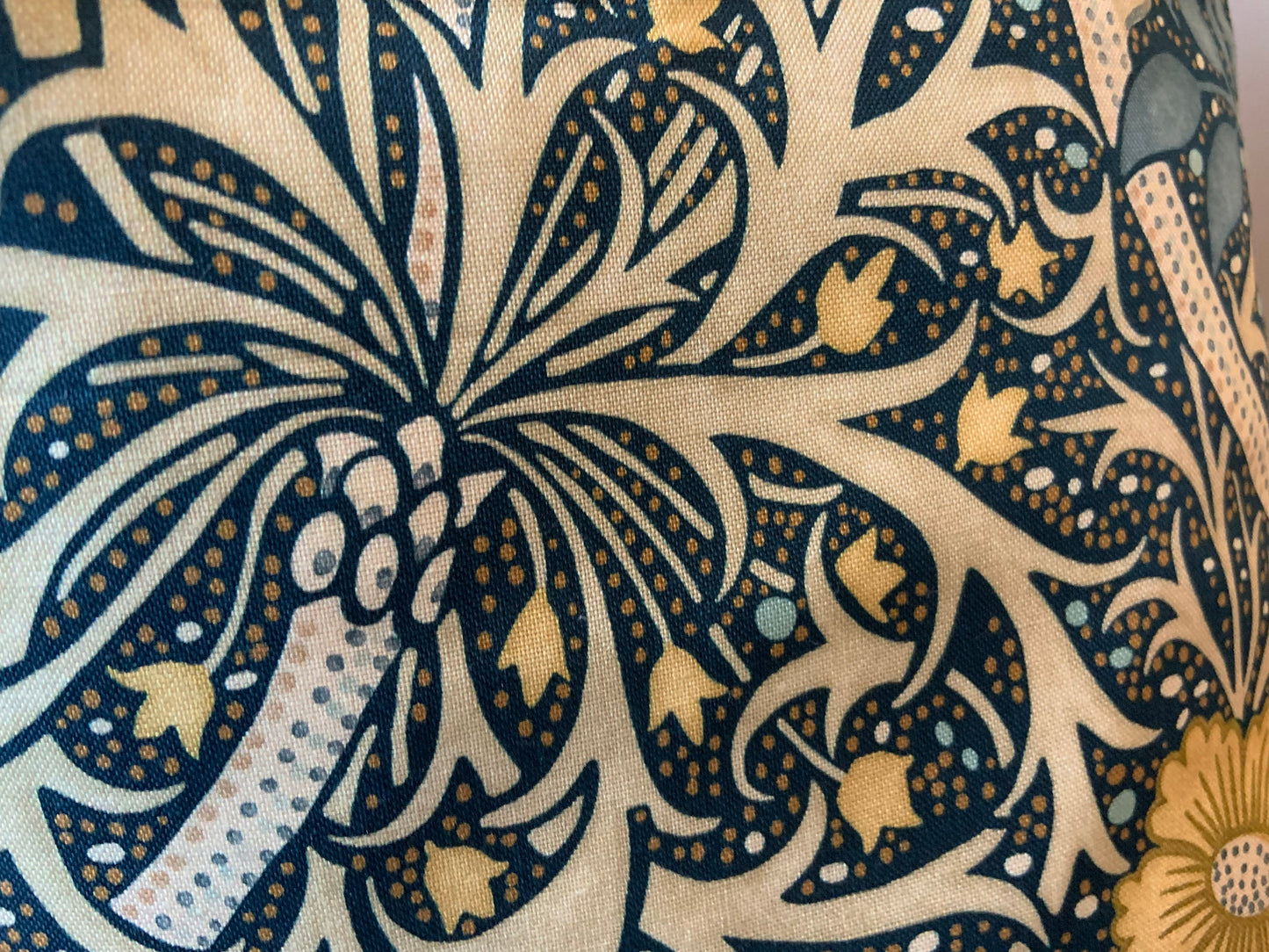William Morris Seaweed Fabric Designer Cushion Pillow Cover Blue Green