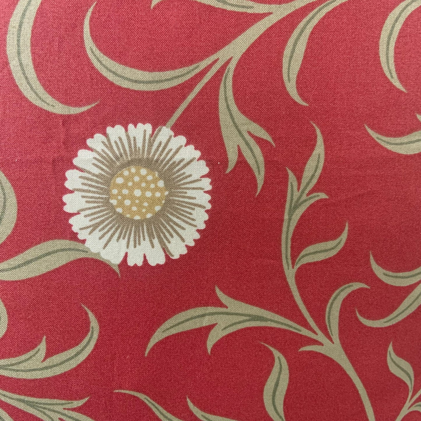 William Morris Luxury Designer "Scroll" Vintage Retro Red Floral Sofa Cushion Pillow Cover