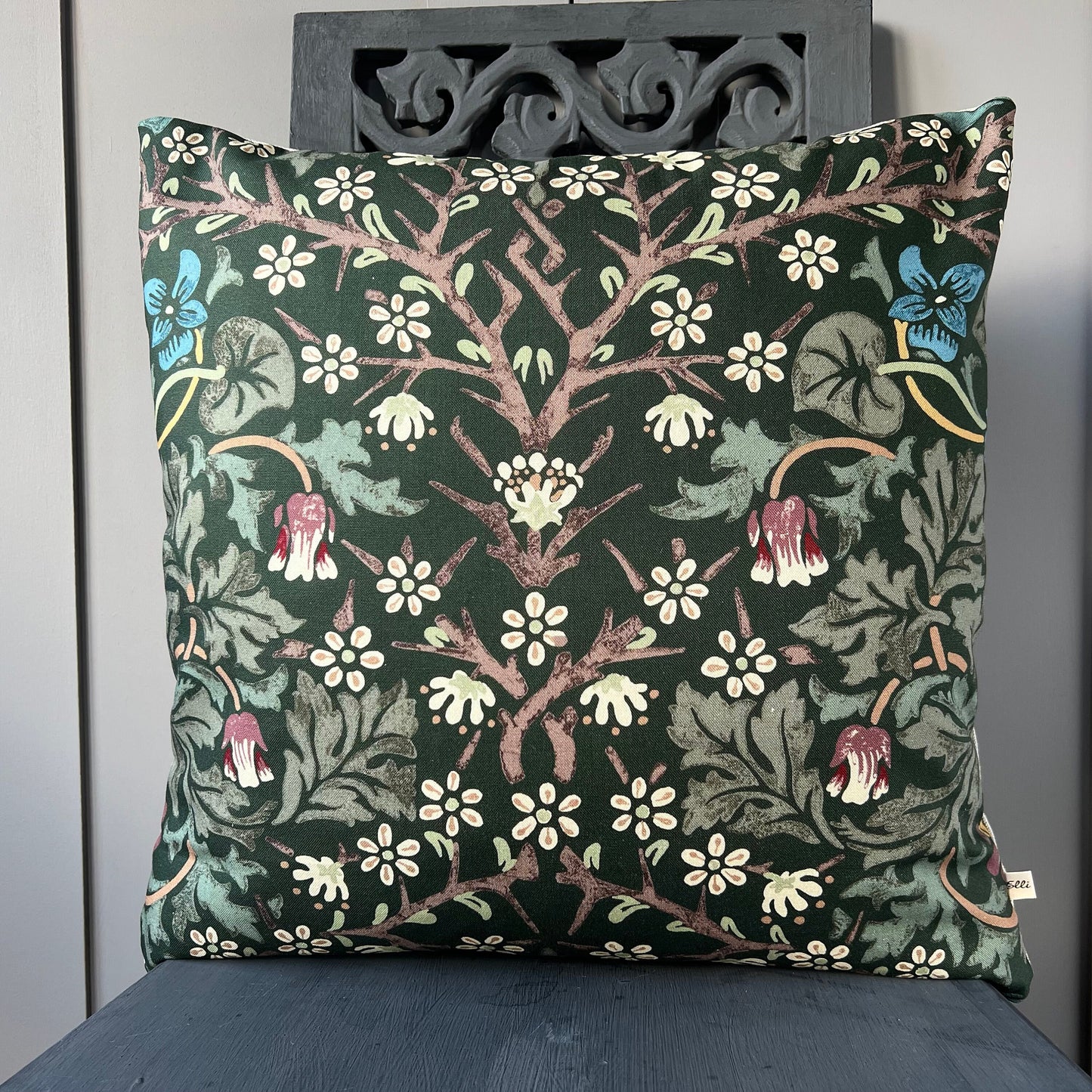 William Morris Blackthorn Luxury Designer Fabric Vintage Scatter Cushion Sofa Throw Pillow Cover