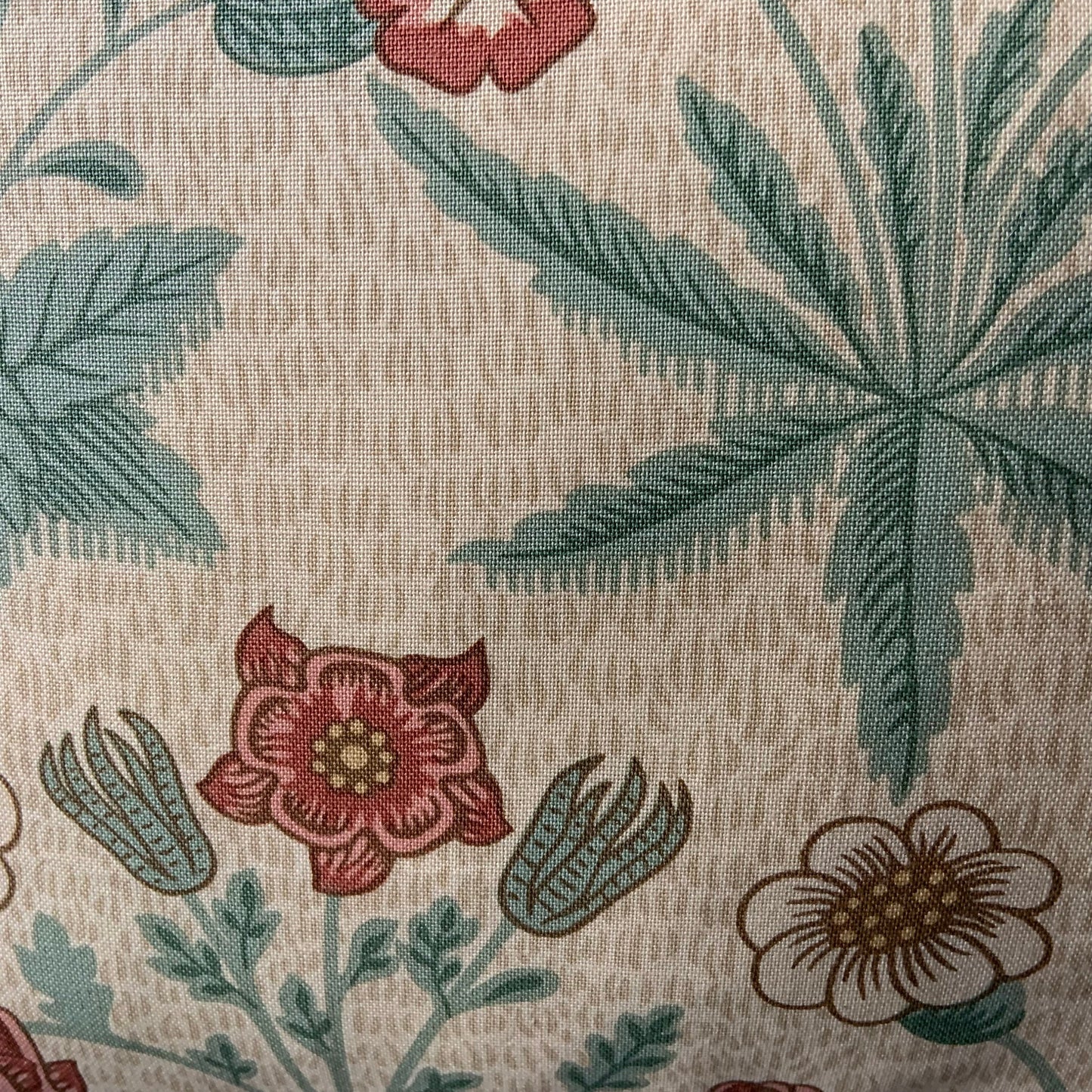 William Morris Daisy Luxury Vintage Designer Terracotta Gold Cushion Pillow Throw Cover
