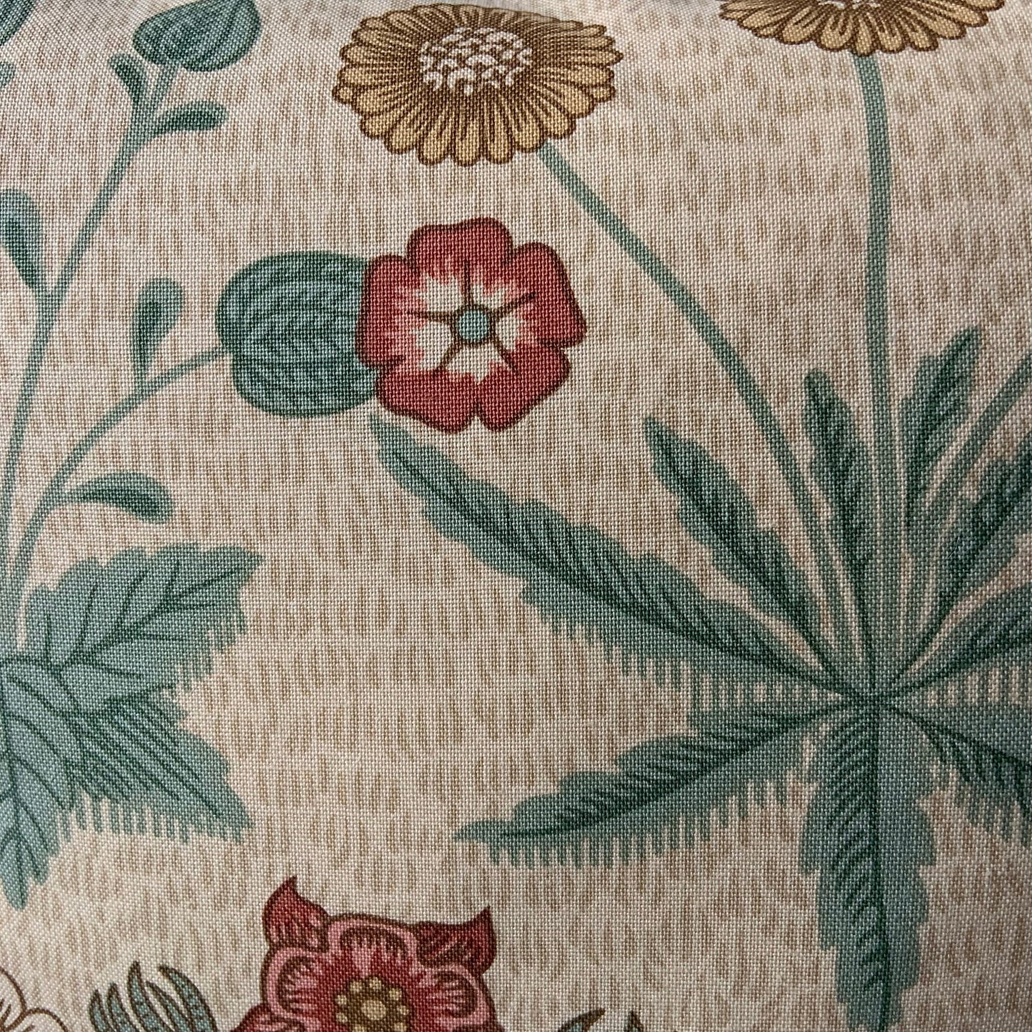 William Morris Daisy Luxury Vintage Designer Terracotta Gold Cushion Pillow Throw Cover