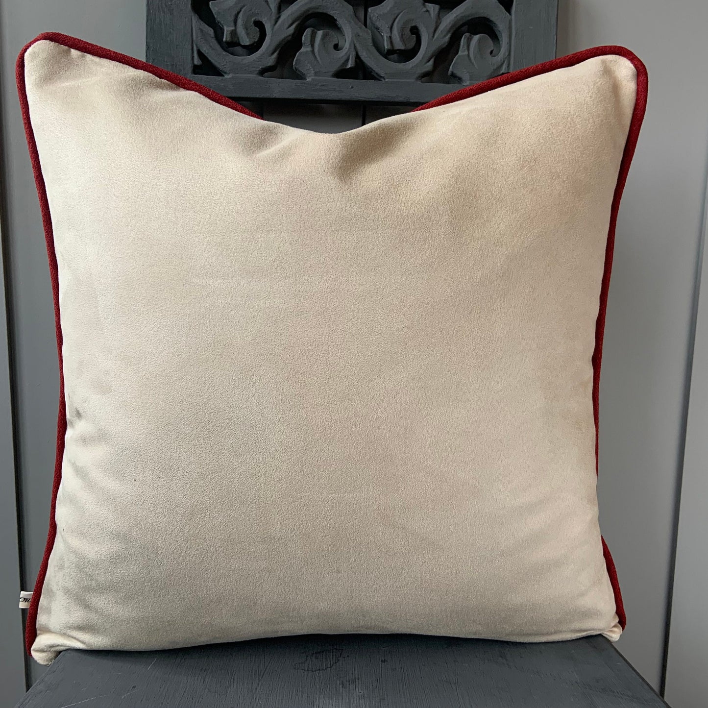 William Morris Luxury Designer Sunflower Red Velvet Vintage Cushion Pillow Throw Cover