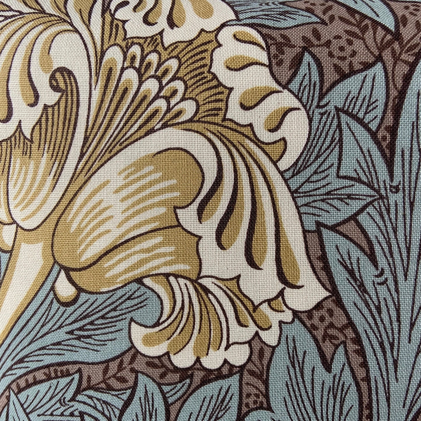 William Morris Fabric Tulip Bullrush Slate Vintage Designer Cushion Cover