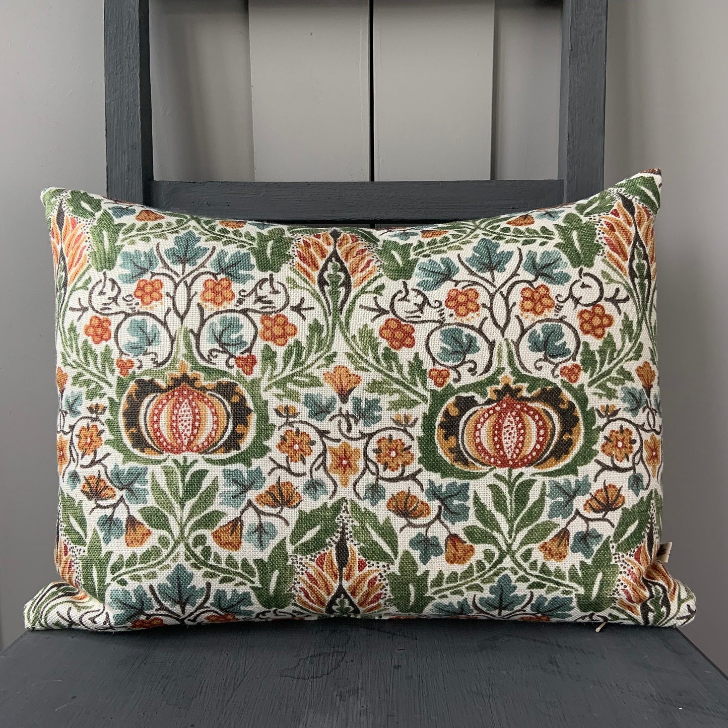 William Morris Little Chintz Green Fabric Vintage Designer cushion Pillow Cover