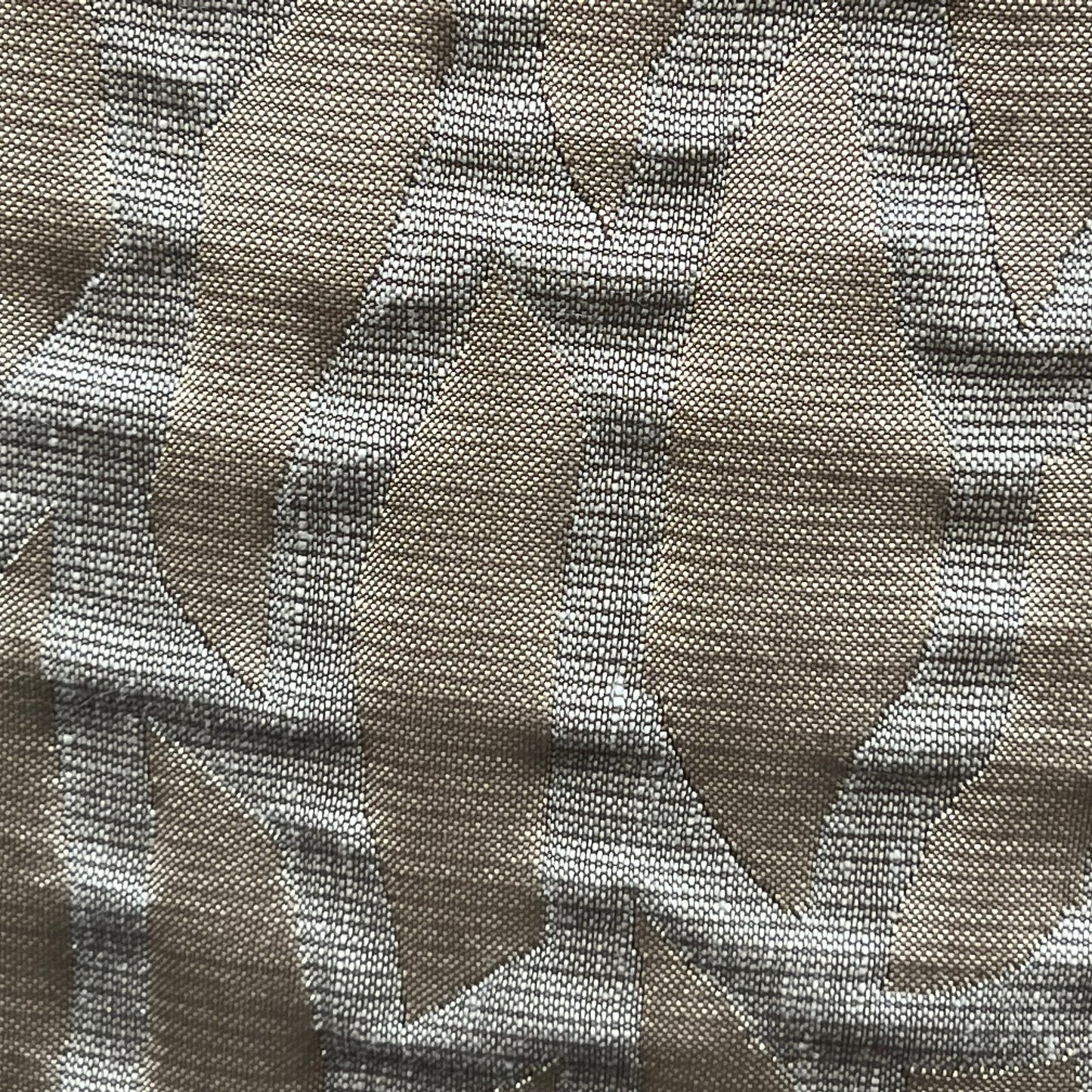 Zinc Wallis Luxury Designer Beige Gold Contemporary Abstract Fabric Cushion Cover Throw Pillow