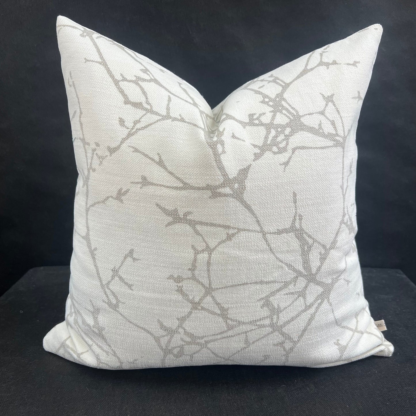 Romo Luxury Designer Arbor Cream Taupe Contemporary Cushion Pillow Cover