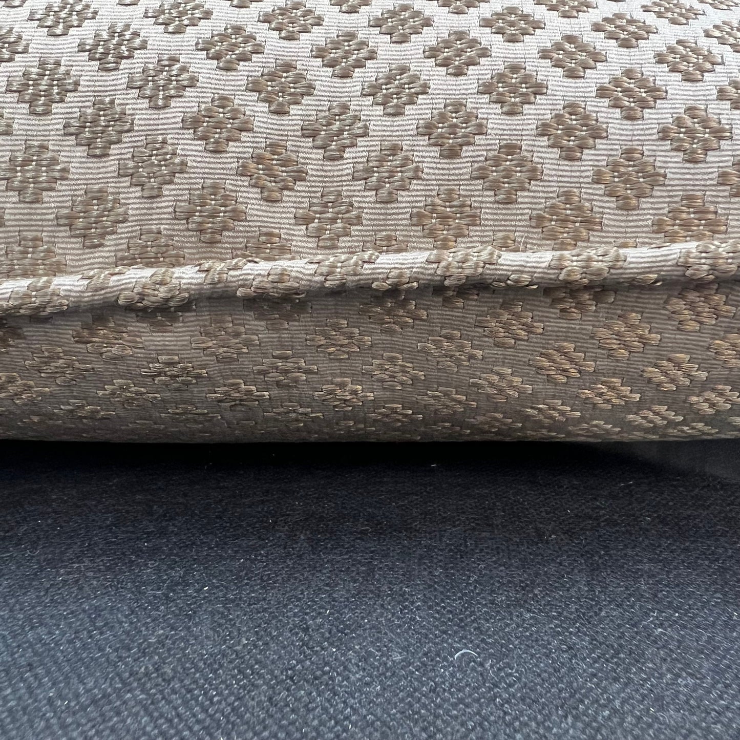 Luxury Designer Antique Gold Embroidered Geometric Cushion Pillow Throw Cover