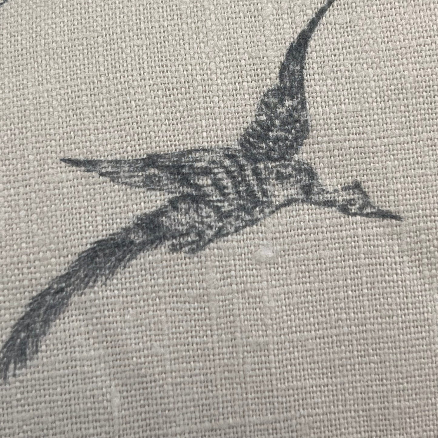 Chivasso Whisperers Garden Luxury Designer Toile Linen Grey Sofa Cushion Pillow Cover