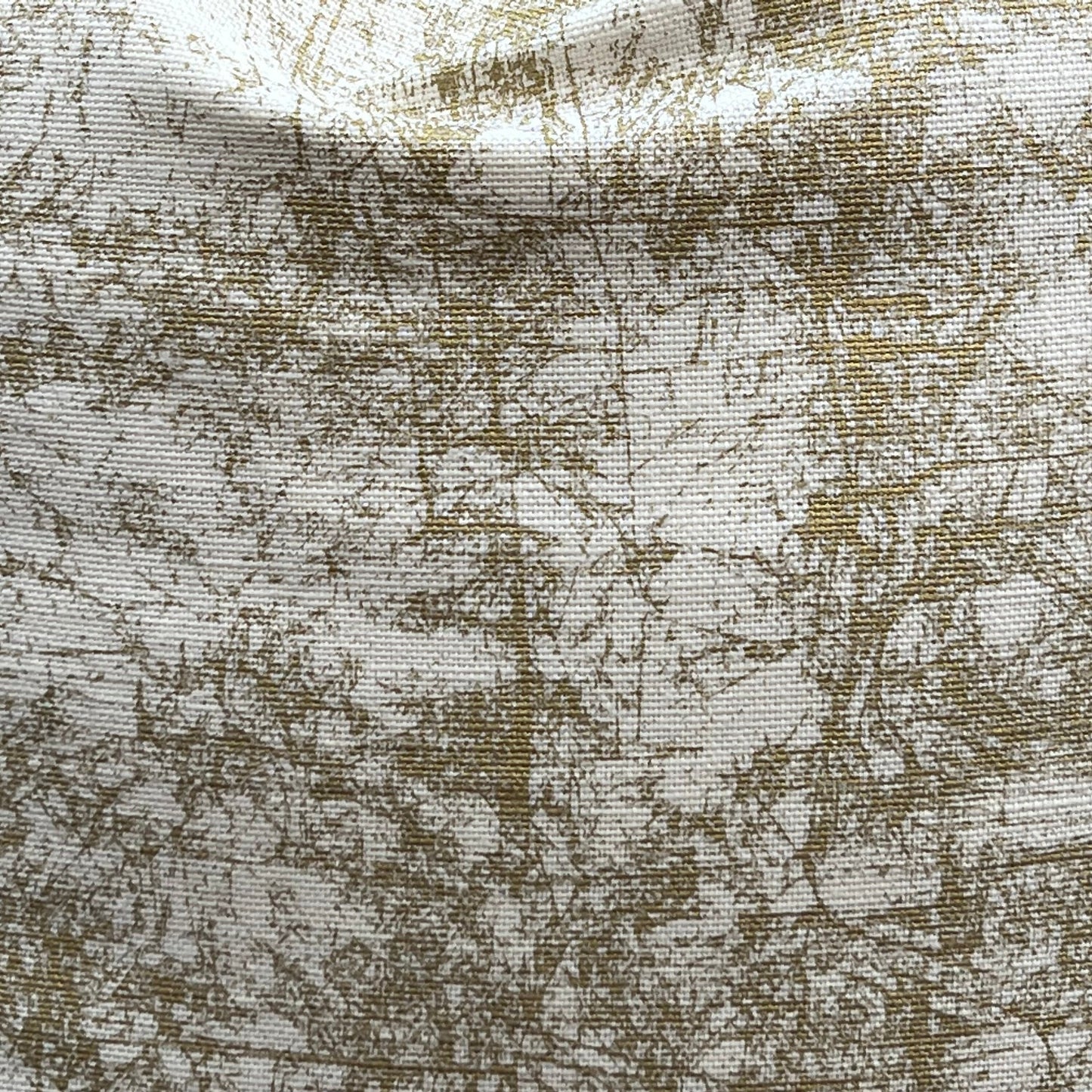 Luxury Designer Abstract Gold Cream Cushion Pillow Throw Cover