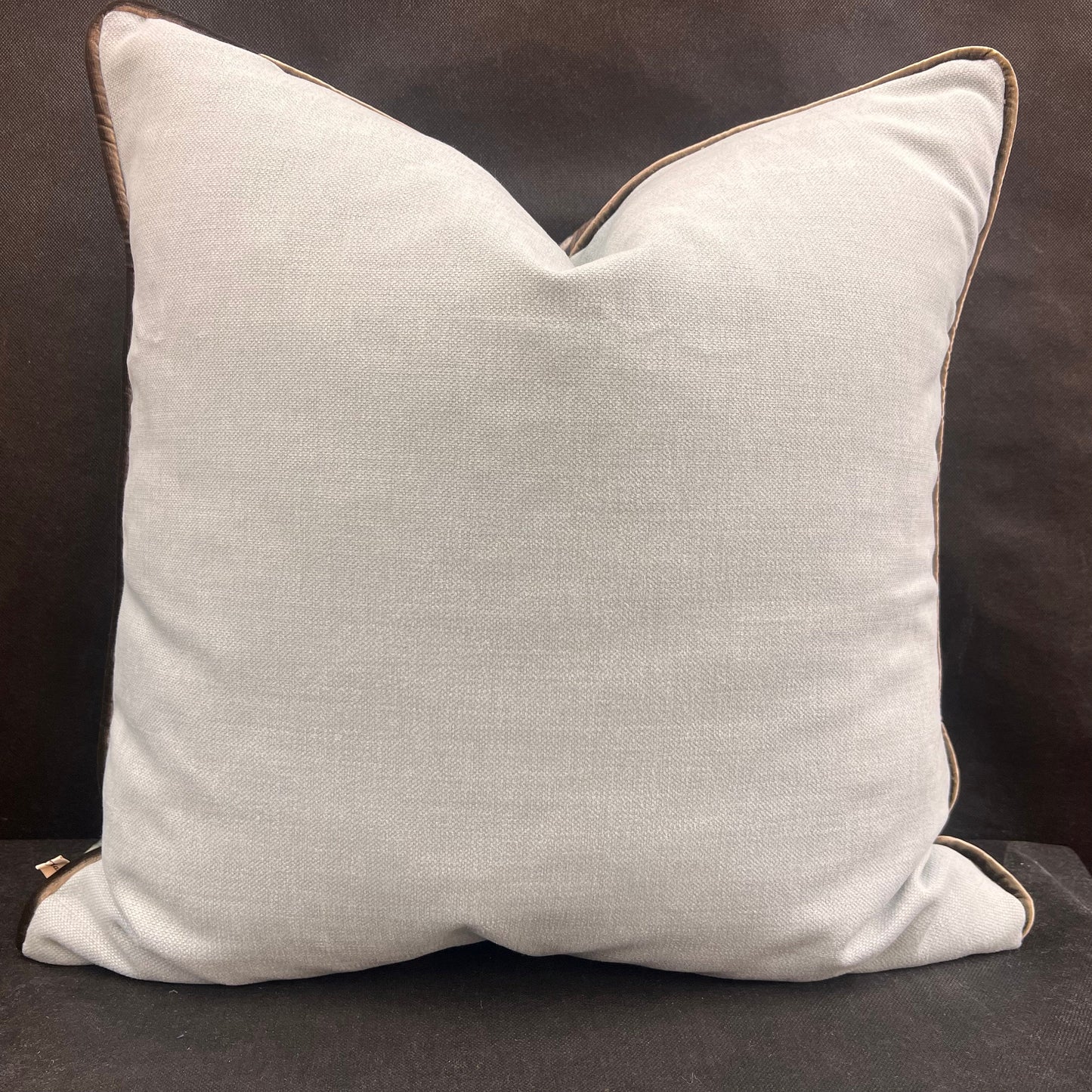 GP & Baker Cawdor Luxury Designer Embroidered Blue Floral Decorative Cushion Pillow Cover
