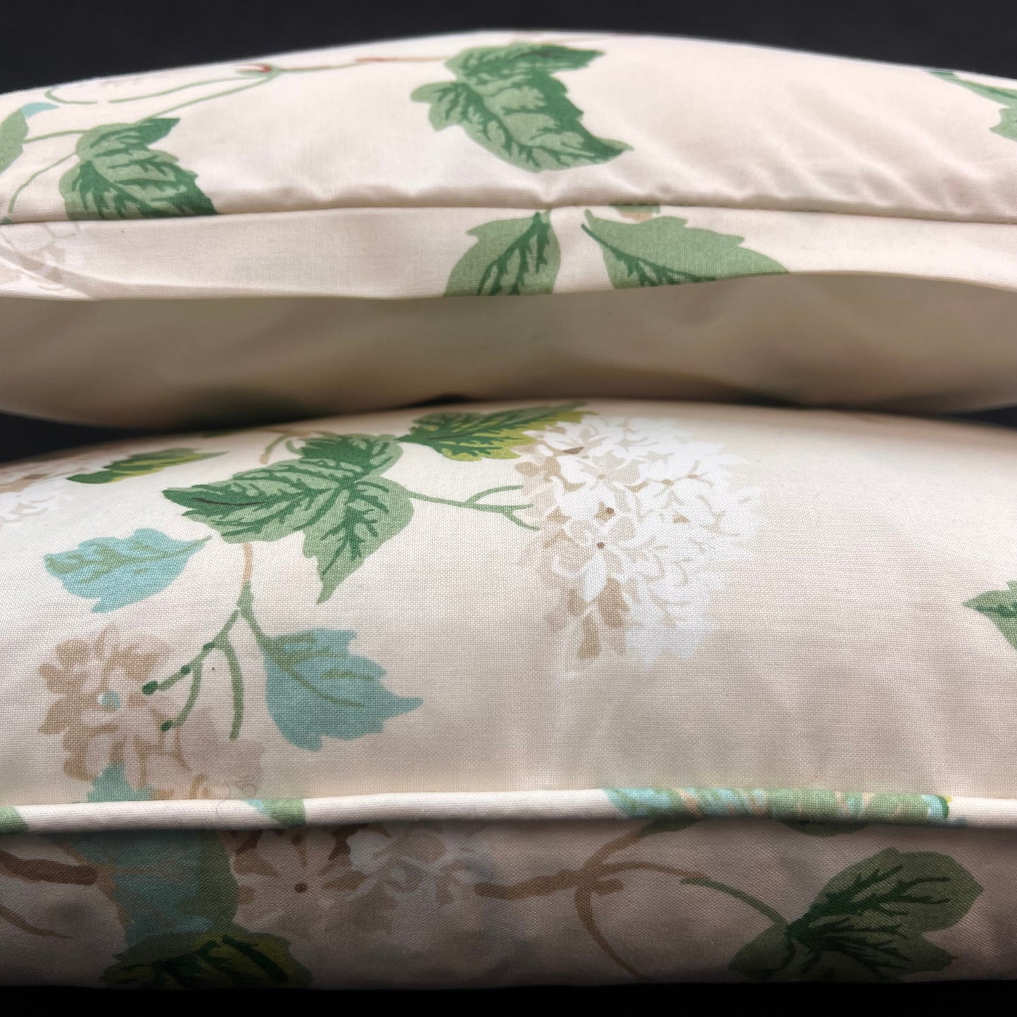 Colefax and Fowler Chantilly Luxury Designer Cream Green Decorative Cushion Pillow Cover