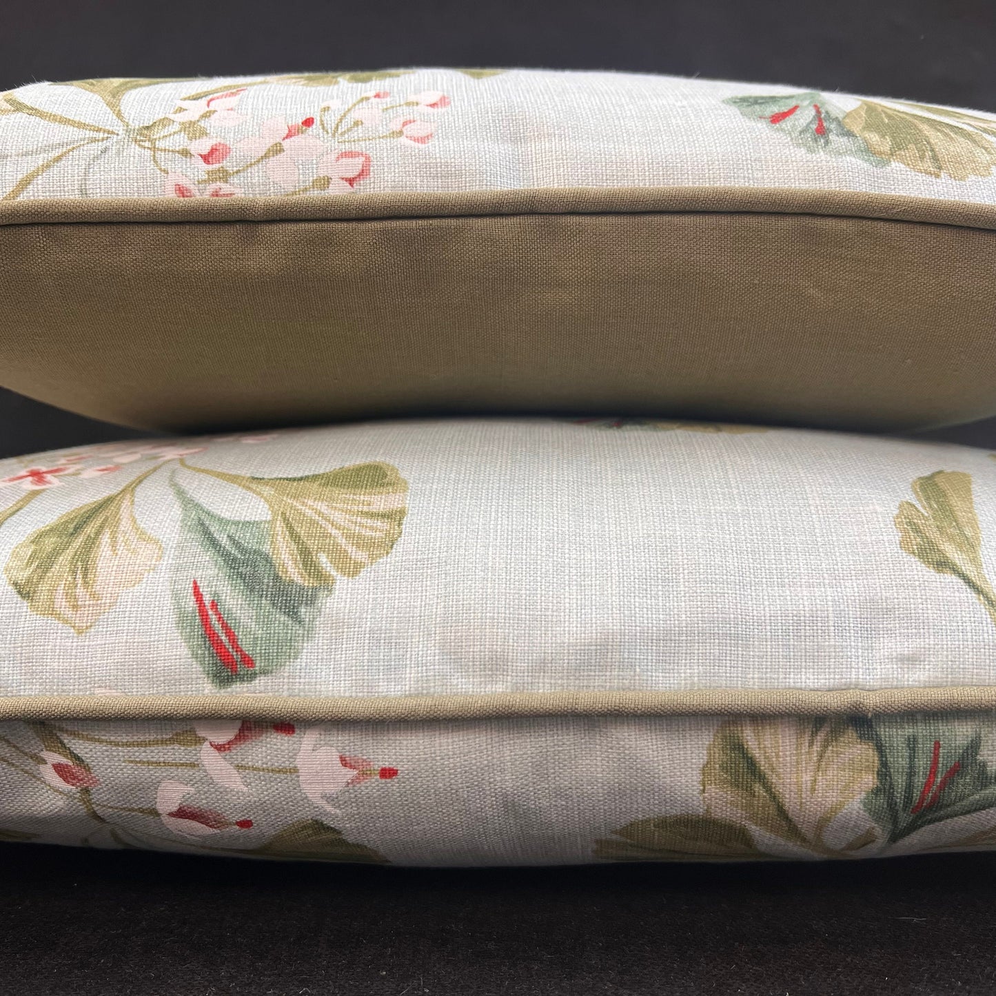 Colefax and Fowler Green Acre Luxury Designer Blue Green Decorative Cushion Pillow Cover