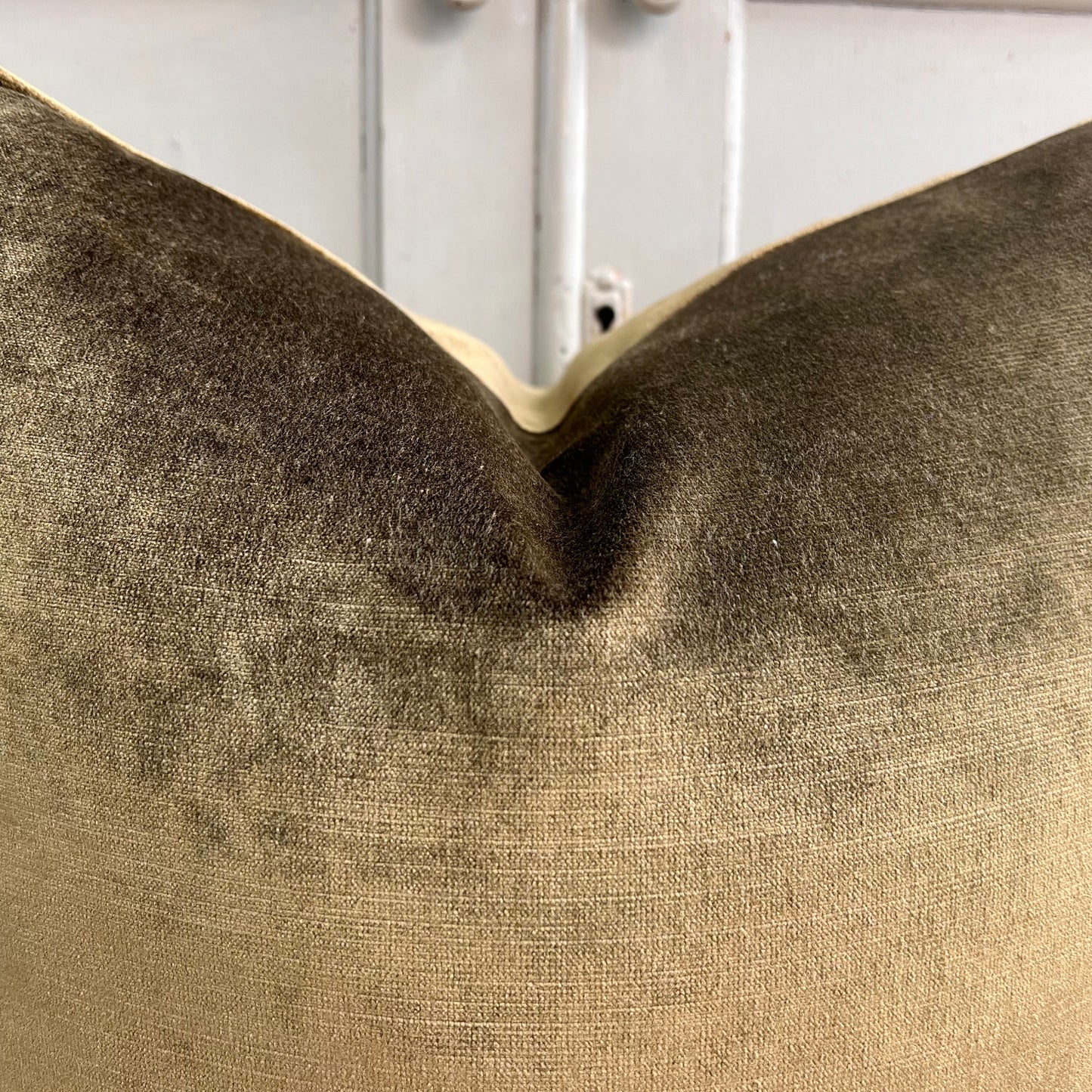 Designers Guild Luxury Glenville Forest Plain Velvet Cushion Pillow Sofa Cover