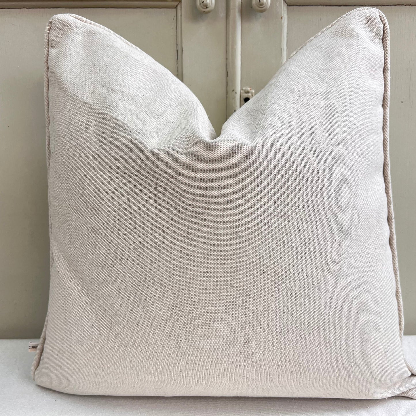 Cushions Made In Fermoie Marden Luxury Designer Decorative Green Cream Cotton Cushion Pillow Throw Cover