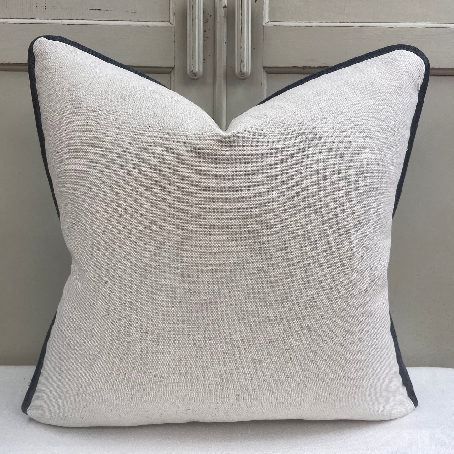 William Morris Fabric Cushion Cover Strawberry Thief Slate Blue Designer Sofa Throw Pillow