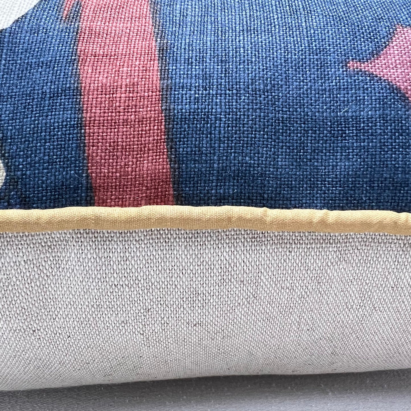 Luxury Designer Mulberry Flying Ducks Blue Luxury Cushion Pillow Cover