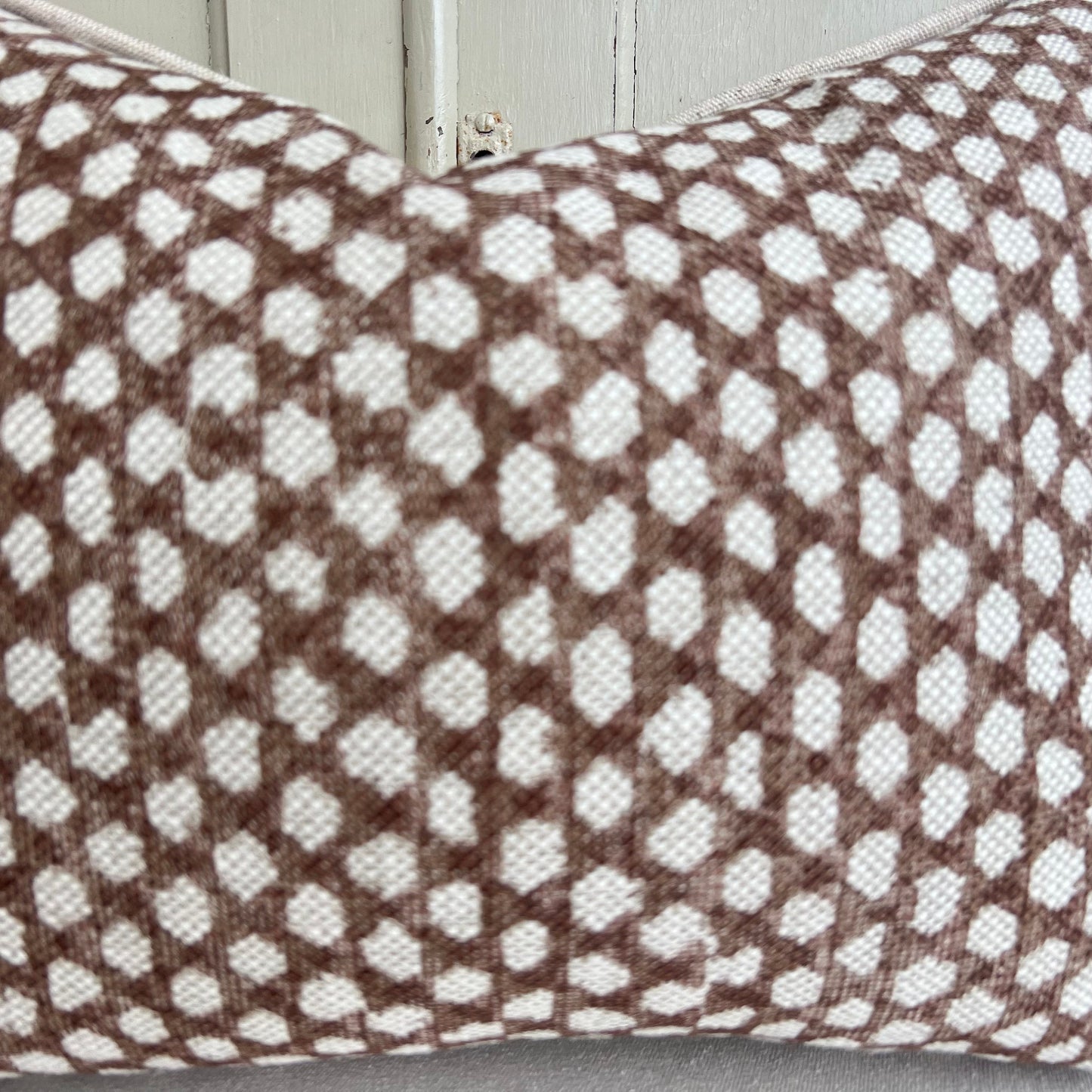 Cushions Made In Fermoie Wicker Luxury Designer Decorative Neutral Linen Cushion Pillow Throw Cover