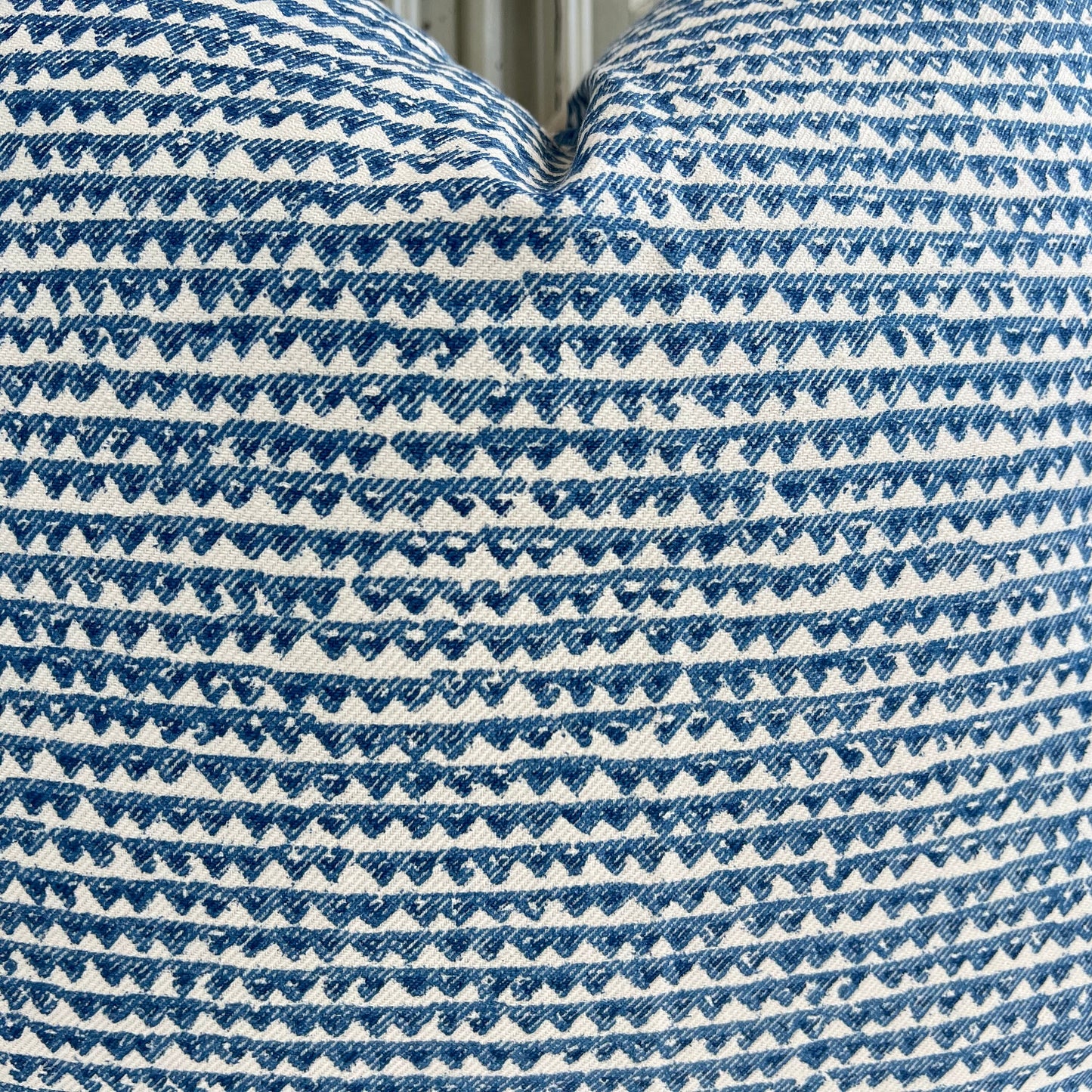 Cushions Made In Fermoie Mendip Decorative Blue Neutral Cotton Cushion Pillow Throw Cover