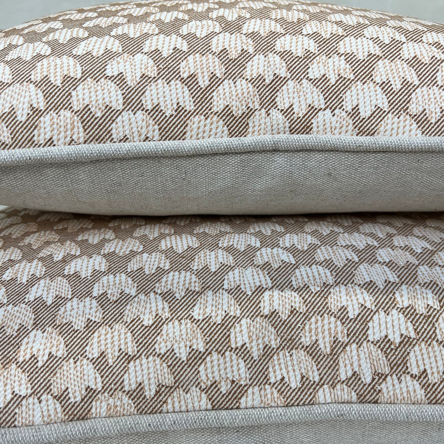 Cushions Made In Fermoie Eythorne Luxury Beige Neutral Cotton Cushion Pillow Throw Cover