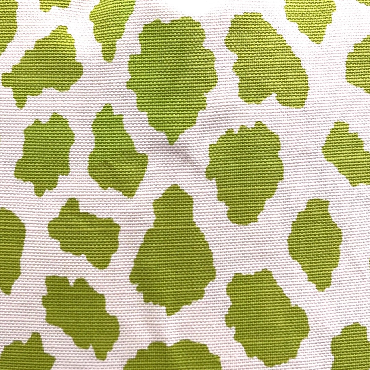 Luxury Designer Quadrille Cheetah Green Fabric Cushion Pillow Throw Cover