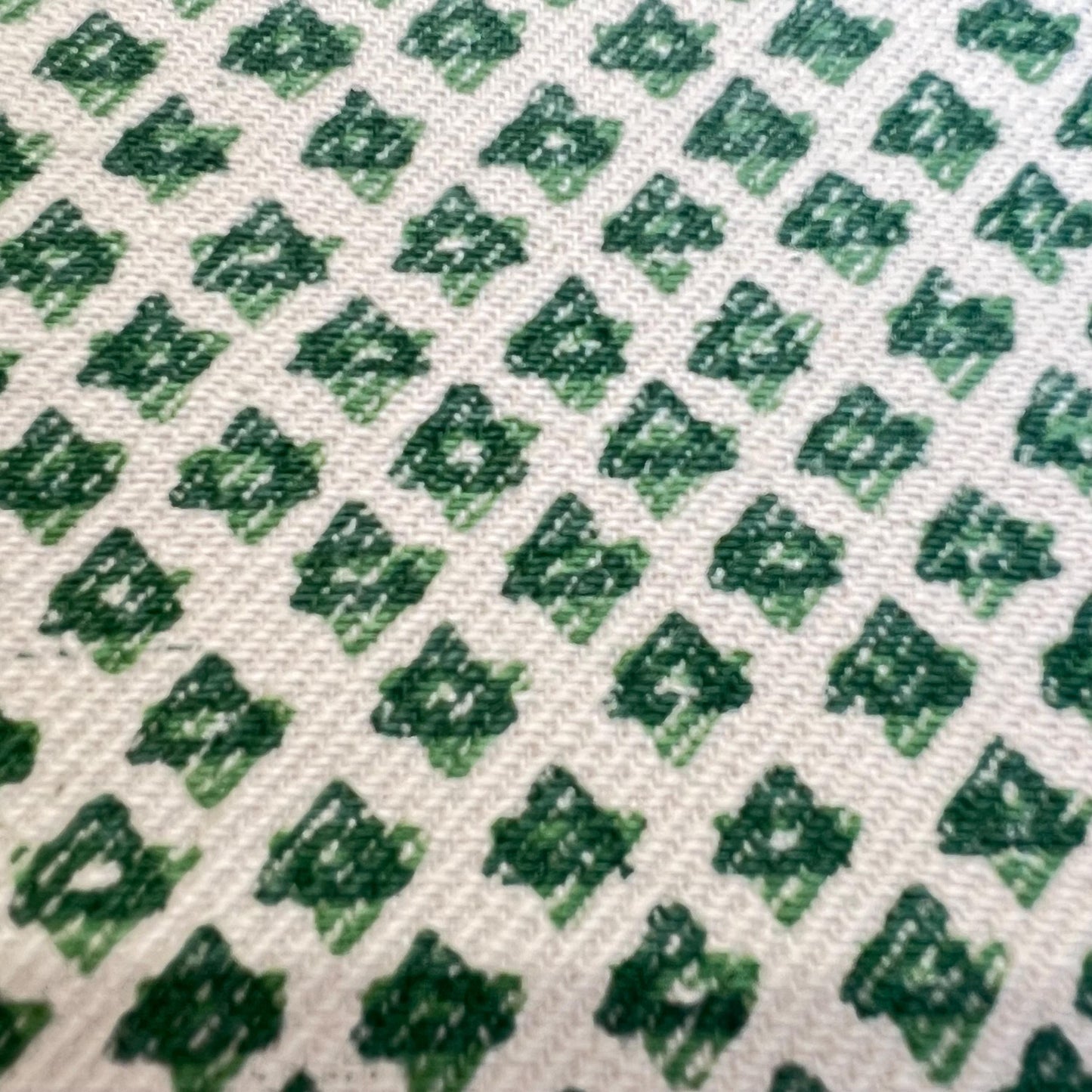 Cushions Made In Fermoie Marden Luxury Designer Decorative Green Cream Cotton Cushion Pillow Throw Cover