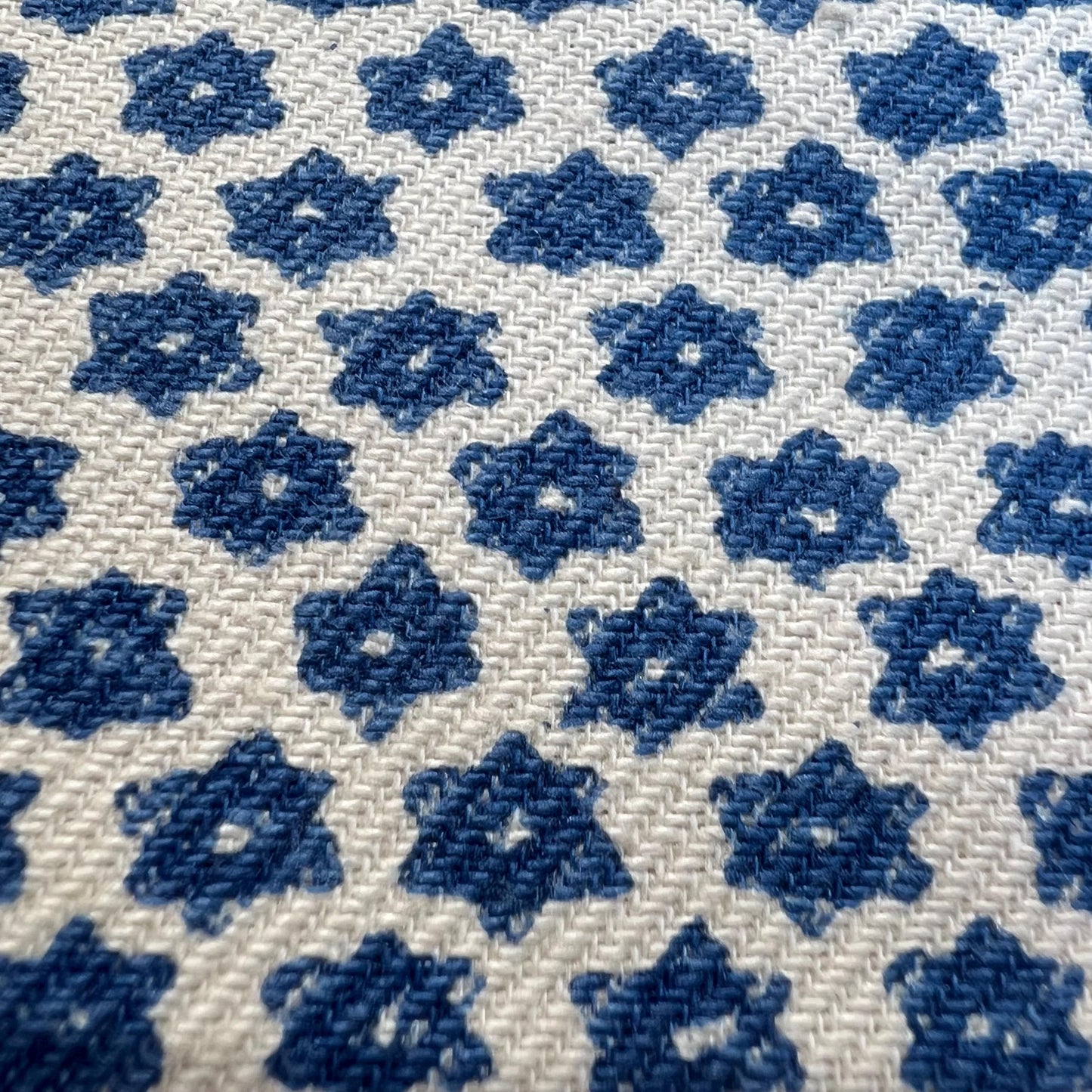 Cushions Made In Fermoie Marden Luxury Designer Decorative Blue Cream Cotton Cushion Pillow Throw Cover