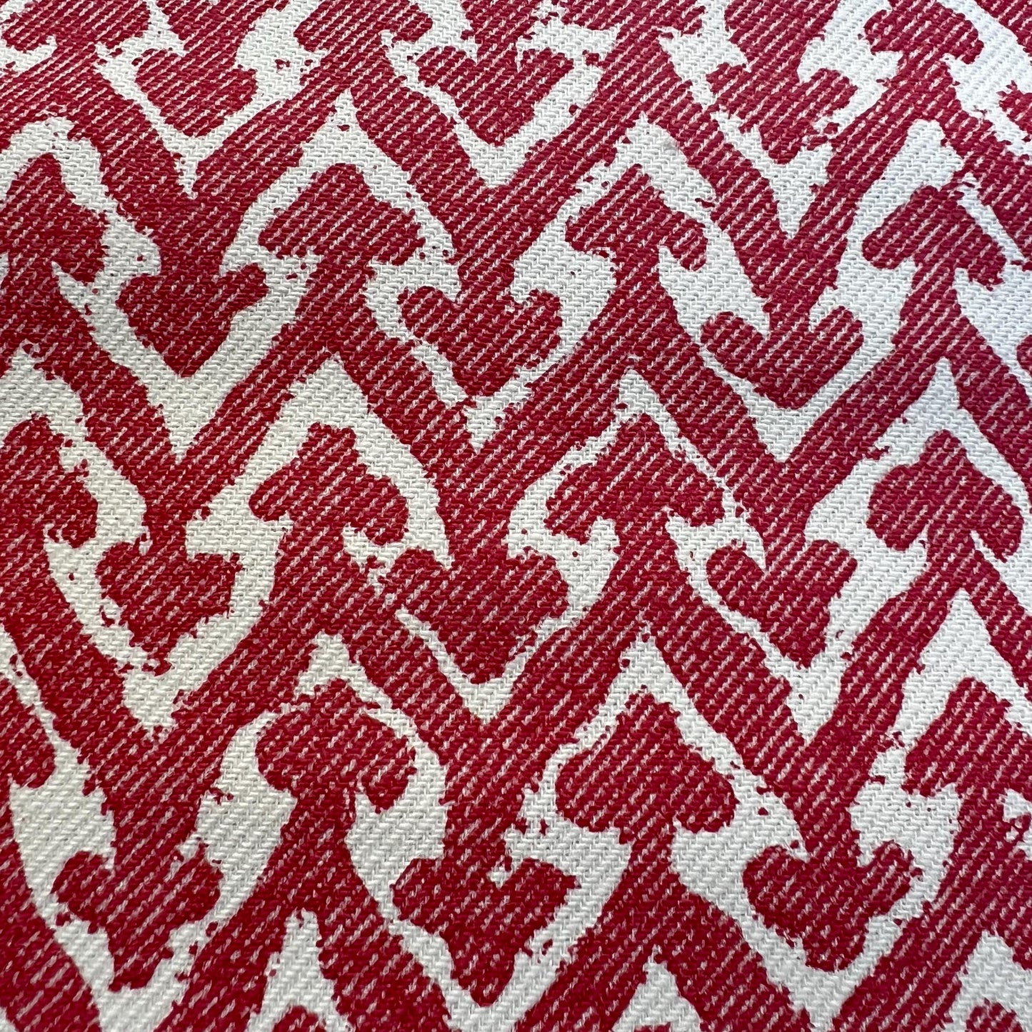 Cushions Made In Fermoie Rabanna Red Cotton Decorative Sofa Throw Pillow Cover