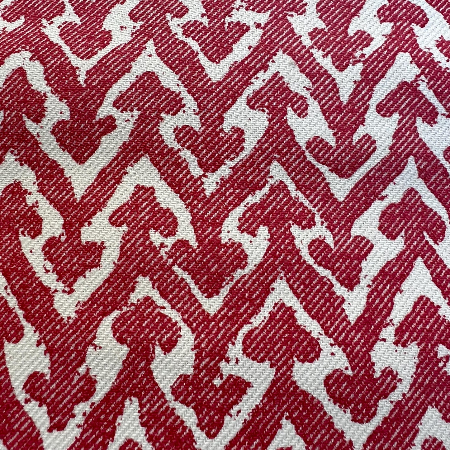 Cushions Made In Fermoie Rabanna Red Cotton Decorative Sofa Throw Pillow Cover