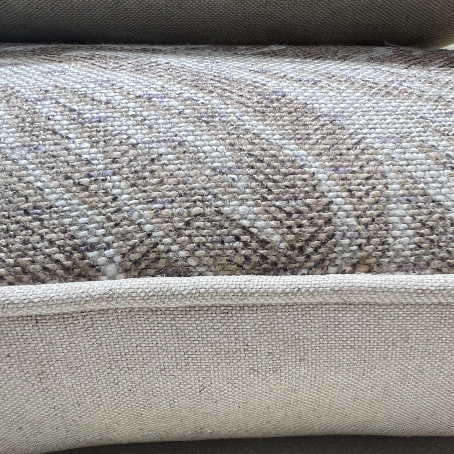 Cushions Made In Fermoie Savernake Linen Luxury Designer Decorative Pale Beige Cushion Pillow Throw Cover