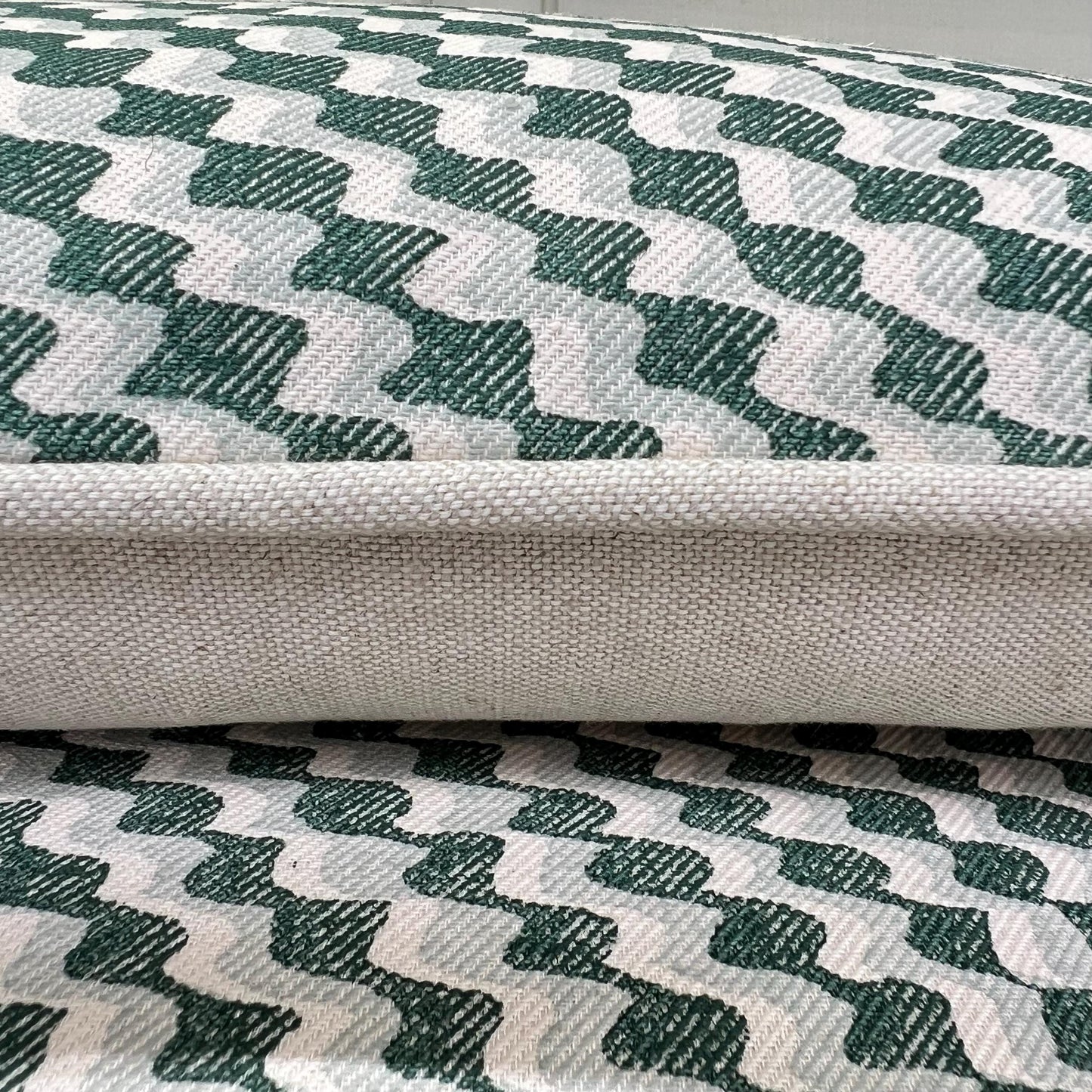 Cushions Made In Fermoie Ruffle Green Cotton Decorative Sofa Throw Pillow Cover