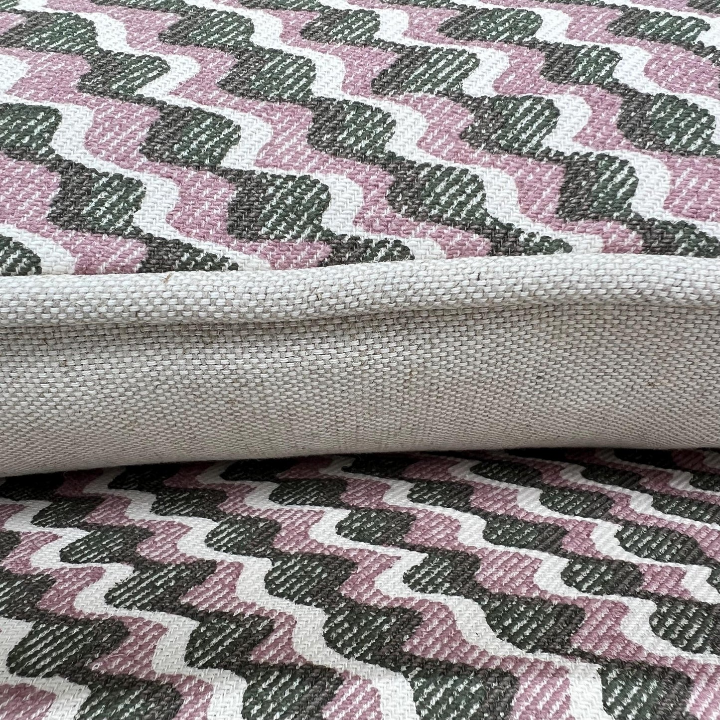 Cushions Made In Fermoie Ruffle Green Pink Cotton Decorative Sofa Throw Pillow Cover