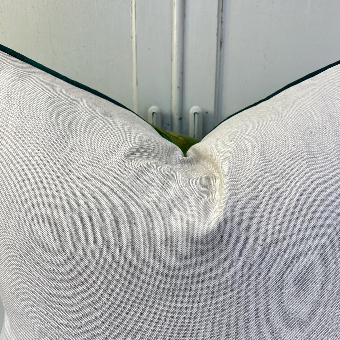 GP & J Baker Peony and Blossom Luxury Designer Green Red Cushion Pillow Cover