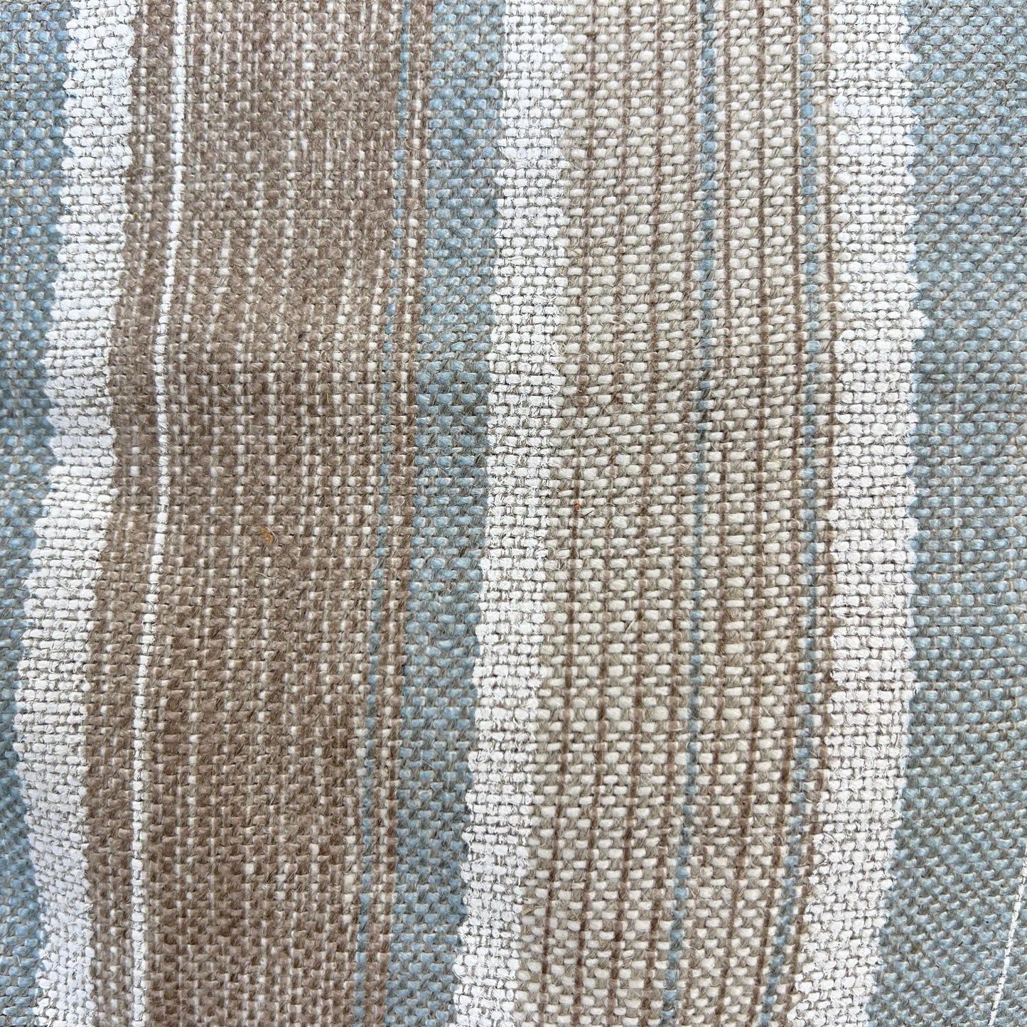 Cushions Made In Fermoie Luxury Designer Carskiey Broad Stripe Beige Blue Cushion Pillow Throw Cover
