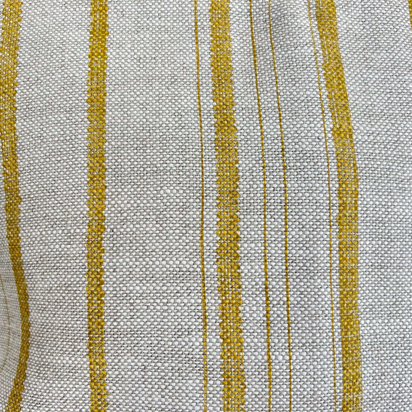 Cushions Made In Fermoie Carskiey Single Stripe Luxury Designer Decorative Neutral Yellow Linen Cushion Pillow Throw Cover