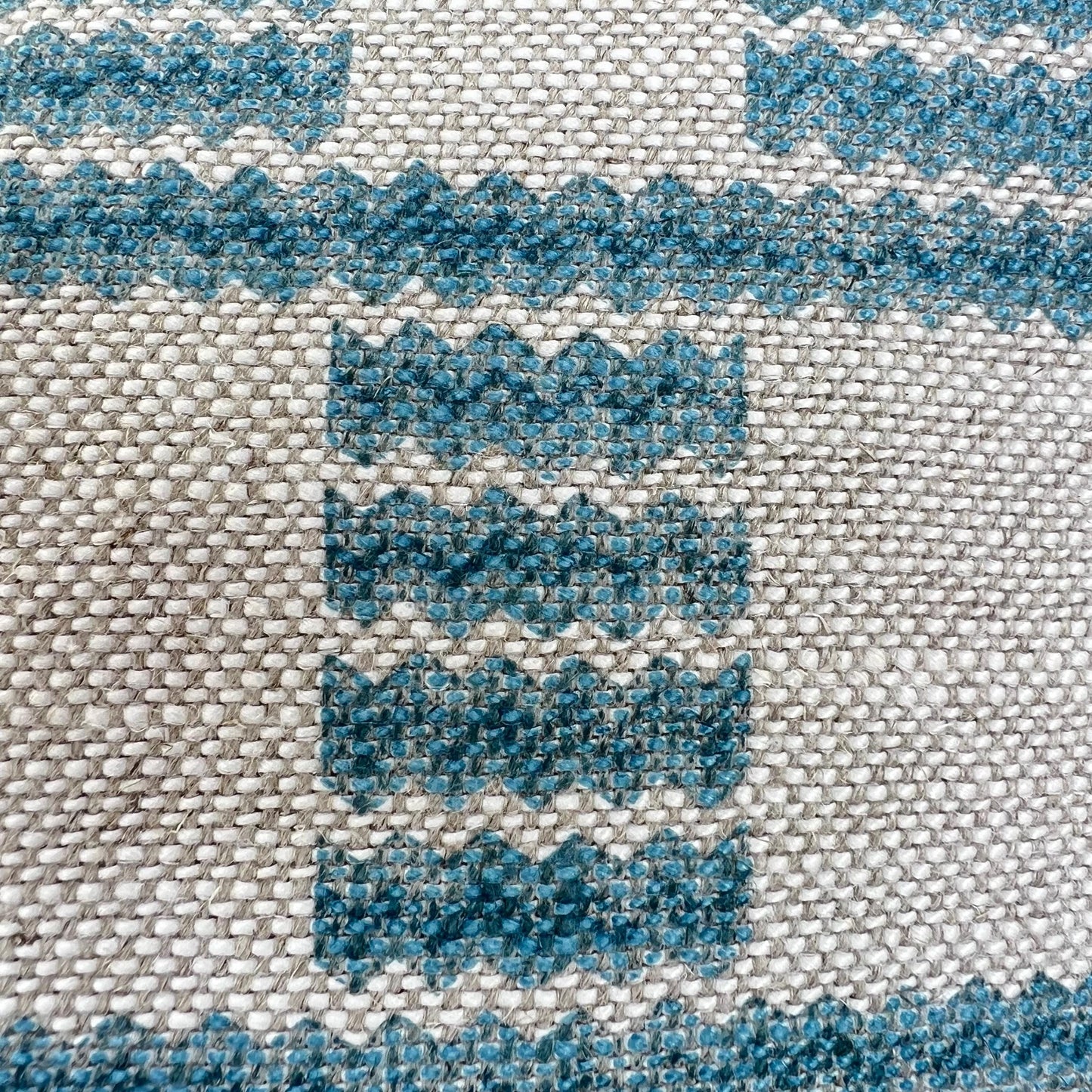 Cushions Made In Fermoie Cove Linen Luxury Designer Decorative Bright Blue Neutral Cushion Pillow Throw Cover