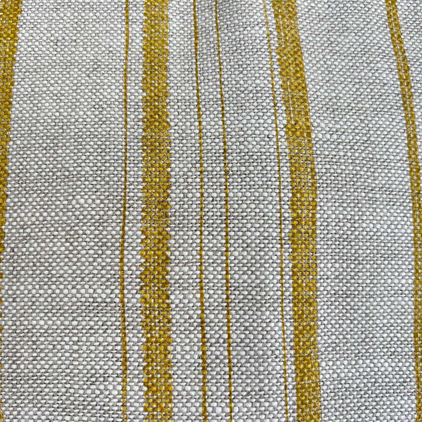 Cushions Made In Fermoie Carskiey Single Stripe Luxury Designer Decorative Neutral Yellow Linen Cushion Pillow Throw Cover