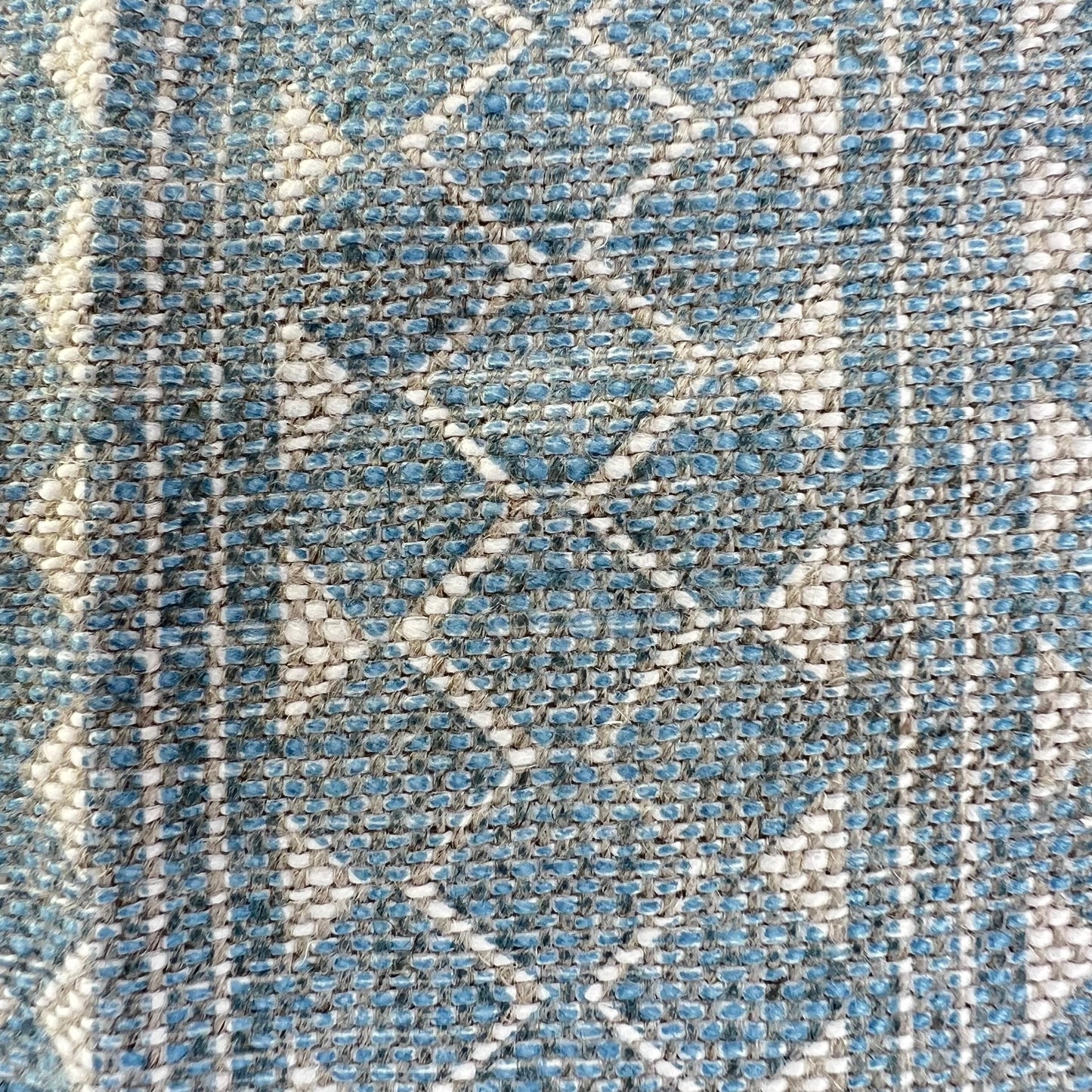 Cushion made in Fermoie Quantock Luxury Designer Decorative Neutral Pale Blue Linen Cushion Pillow Throw Cover