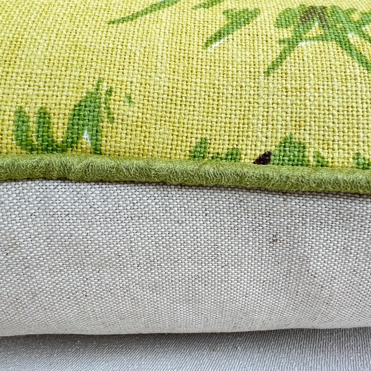 Schumacher Luxury Designer Pointers Yellow Decorative Cushion Pillow Throw Cover