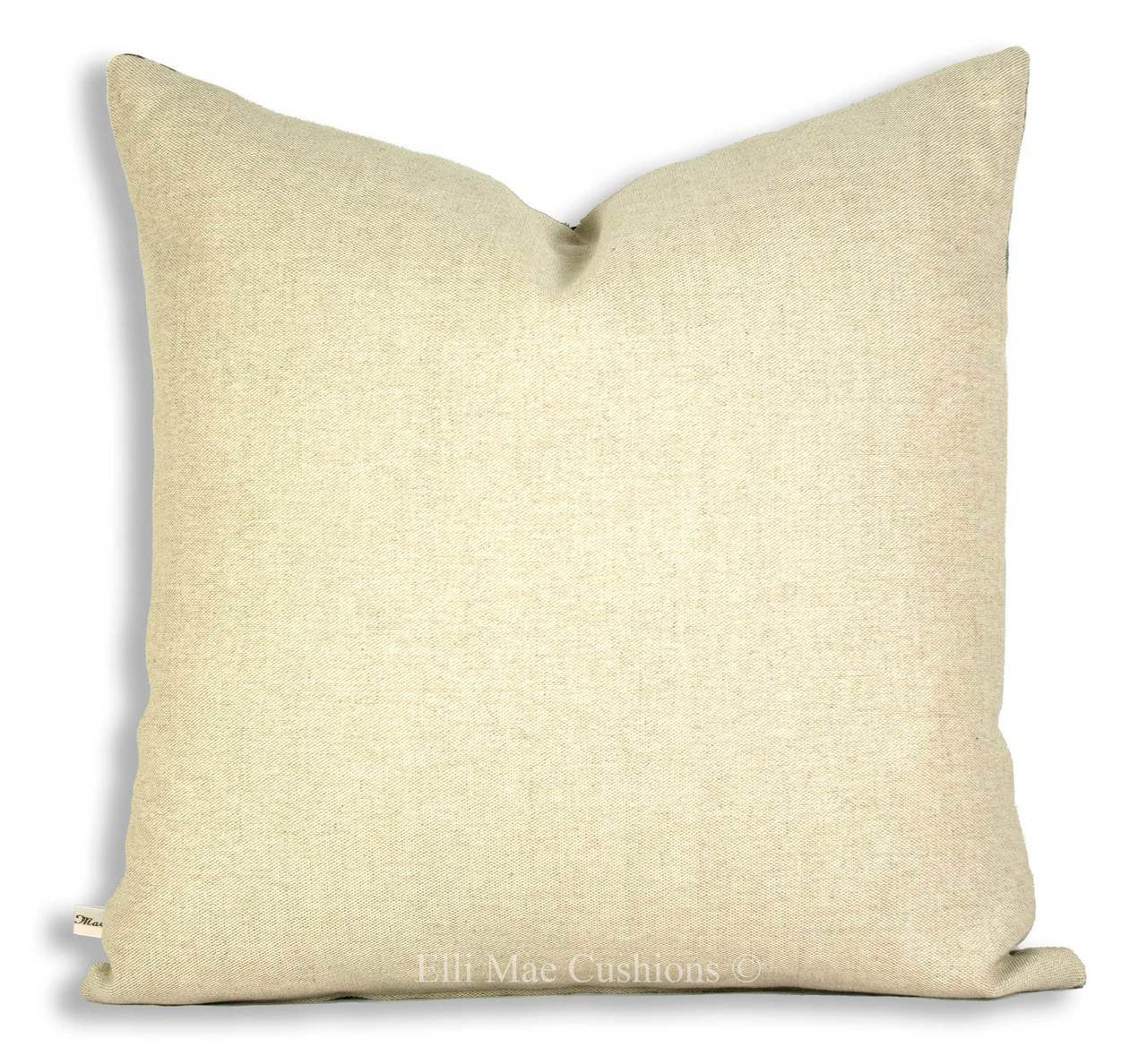 William Morris Pimpernel Luxury Designer Fabric Red Sofa Cushion Pillow Cover