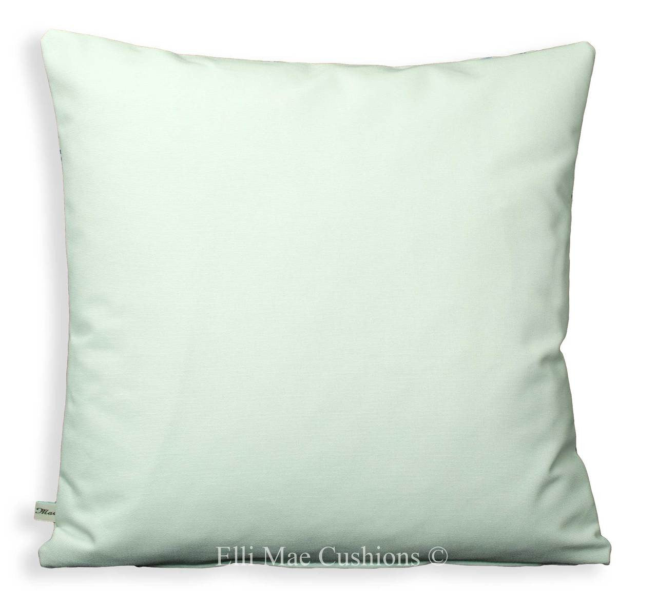 William Morris Swans Fabric Blue Linen Designer Vintage Cushion Pillow Cover