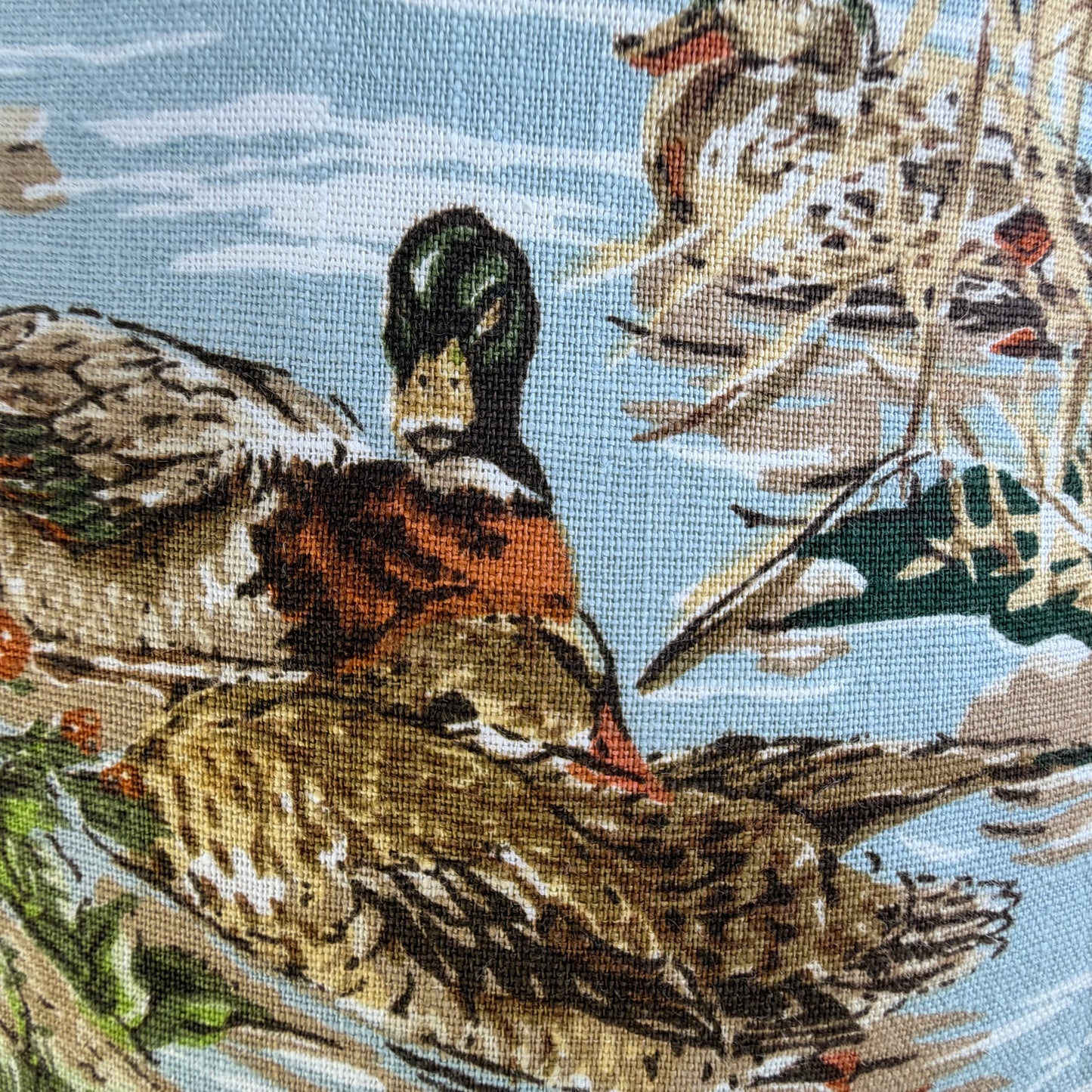 Schumacher Luxury Designer Dog and Duck Verdant Green Cushion Pillow Cover