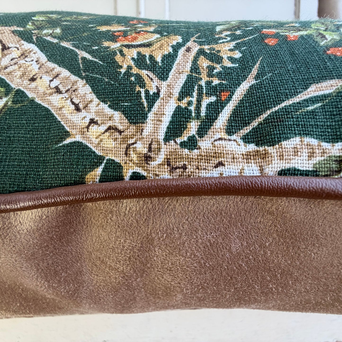 Schumacher Luxury Designer Dog and Duck Verdant Green Cushion Pillow Cover