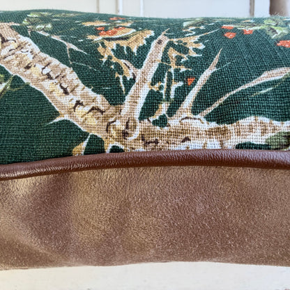 Schumacher Luxury Designer Dog and Duck Verdant Green Cushion Pillow Cover