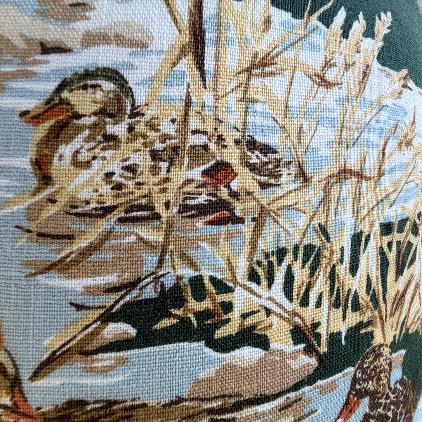 Schumacher Luxury Designer Dog and Duck Verdant Green Cushion Pillow Cover